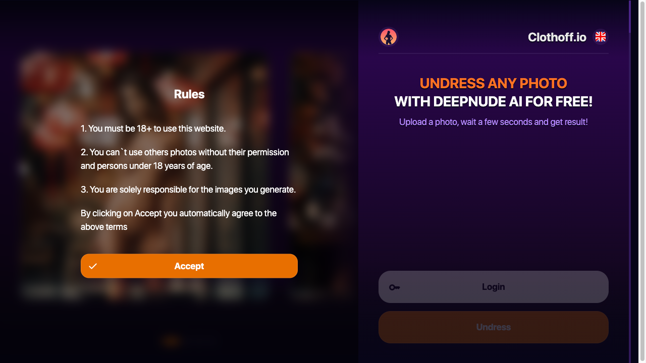 DeepNude Nudify, Free Undress AI & Clothes Remover Online | Clothoff.io